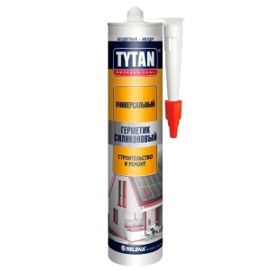 Герметик силиконовый универсальный Tytan Professional прозрачный (280 мл)