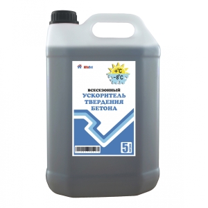 Ускоритель твердения бетона всесезонный, 5 л