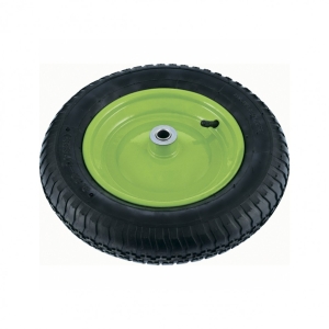 Колесо пневматическое 3.00-8, длина оси 90 мм, подшипник 16 мм Сибртех