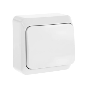 Выключатель 1-кл. ОП белый 10 А Schneider Electric Этюд