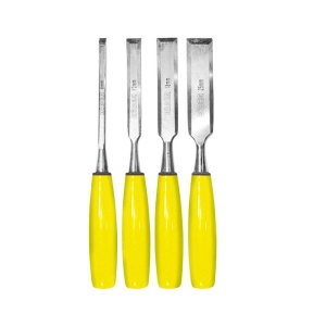 Набор стамесок пластиковая ручка 4 шт (6, 12, 18, 24 мм) BIBER