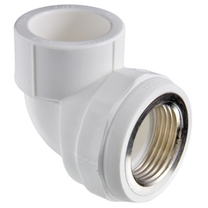 Угольник PPR с переходом на вн. р. 25х3/4" Valtec