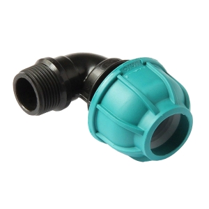 Угол ПНД компрессионный переходный 25х3/4" НР