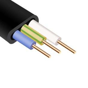 Кабель ВВГ-Пнг(А) 3х2.5 (бухта 50 м) черный АЛЬФАКАБЕЛЬ KOC_VVGрng3x2.5_50m