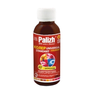 Паста колеровочная универсальная Palizh Стандарт шоколадная (№42) 100 мл