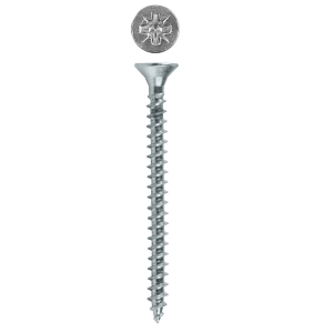 Саморезы (шурупы) универсальные 3.5х40 мм белый цинк (800 шт)