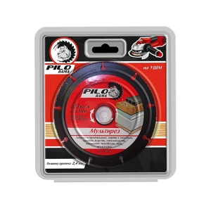 Диск пильный по дереву 125х22.23 мм Мультирез Pilorama