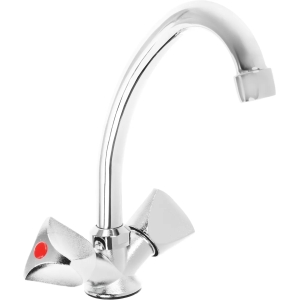 Смеситель для кухни РМС (SL119-271) круглый излив, керам.