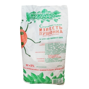 Известь пушонка Диана 2 кг