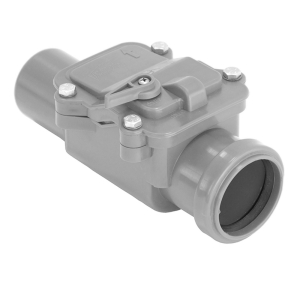 Клапан обратный для внутренней канализации 50 мм