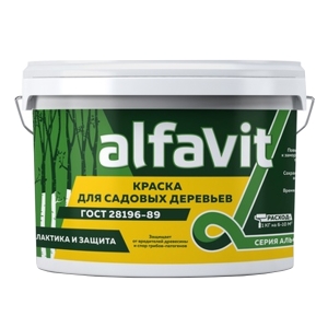 Краска для садовых деревьев KRAFOR АЛЬФА (2.7 кг)