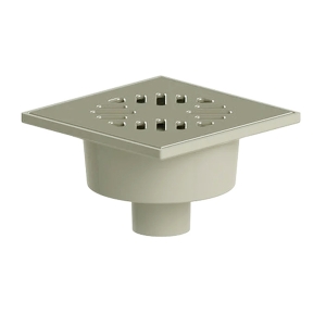 Трап вертикальный d50 реш. нерж.сталь 100х100 мм макс. нагрузка 300 кг