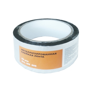 Лента металлизированная SMART tapes клейкая серебристая, 50 мм (50 м)