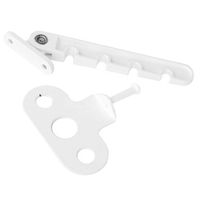 Ограничитель открывания окна белый (гребенка пластиковая)