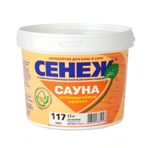 Антисептик для бань и саун Сенеж Сауна (2.5 кг)