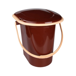 Ведро-туалет 17 л коричневый Альтернатива
