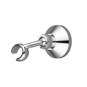 Кронштейн для душа поворотный металлический 14 мм хром