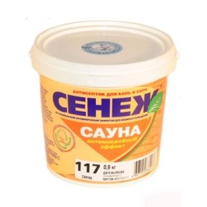 Антисептик для бань и саун Сенеж Сауна (0.9 кг)