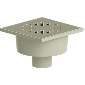 Трап вертикальный d50 реш. нерж.сталь 150х150 мм макс. нагрузка 300 кг