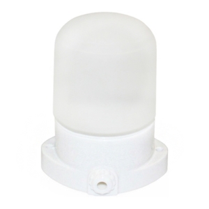 Светильник керамический настенно-потолочный для бань и саун Lindner белый