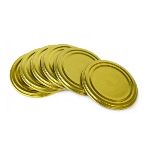 Крышки для консервирования металлические (50 шт)