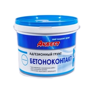 Грунт адгезионный бетоноконтакт Аквест 2Б 2.8 кг