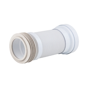 Слив раздвижной для унитаза армированный 260-570 мм