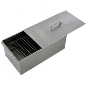 Коптильня двухъярусная большая 600х320х250 мм (сталь 0.8 мм) с поддоном Palisad Camping