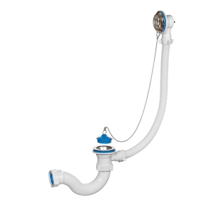 Сифон для ванн 1 1/2"х40 мм с переливом и выпуском Orio А-4008