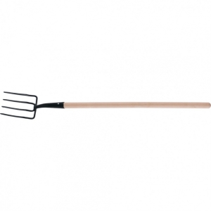 Вилы огородные 4-х рогие 175х220 мм с черенком Арти