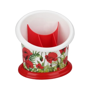 Подставка под столовые приборы 16х13х16 см Альтернатива Маки М2242