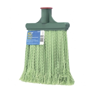 Метла плоская полипропиленовая 240х160 мм распушенная без черенка Сибртех