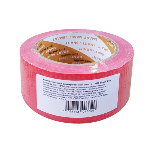 Лента TPL (хозяйственная, армированная) SMART tapes клейкая красная, 50 мм (25 м)
