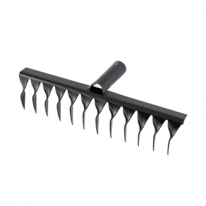 Грабли 12 витых зубьев без черенка Сибртех