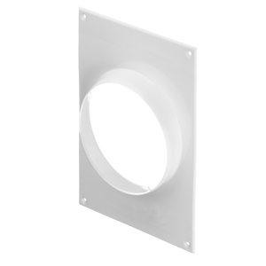 Фланец для воздуховода белый d 125