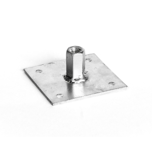 Шайба с муфтой М8 60х60х2 мм