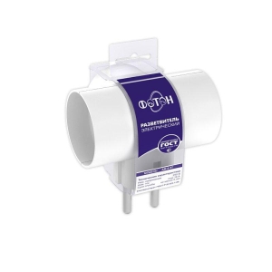 Разветвитель электрический (тройник) ФОТОН АМ 6-3T, Т-образный 6А белый