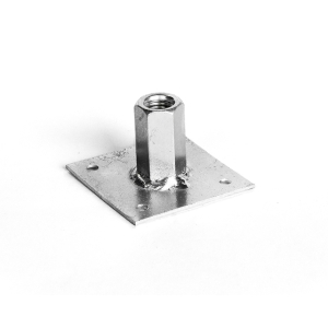 Шайба с муфтой М12 60х60х2 мм