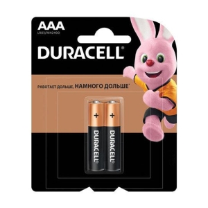 Элемент питания LR03 ААА Basic 1.5 В BP-2 (2 шт) Duracell