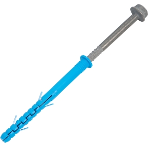 Дюбель фасадный ДФ Б 10х100 мм с шурупом ШГ и антикоррозийное покрытие (4 шт)