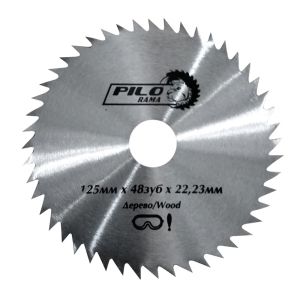 Диск пильный по дереву 125х22.23 мм Pilorama 48 зубьев
