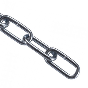 Цепь длиннозвенная 2 мм DIN 763 цинк