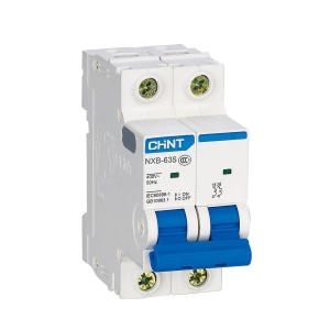 Выключатель автоматический модульный 2П С 16А 4.5 кА NXB-63S CHINT