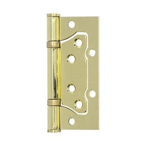 Петля накладная без врезки 100х75х2.5 мм 2BB (золото)