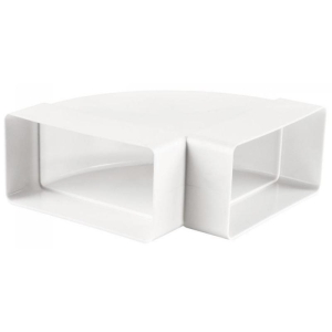 Колено соединительное горизонтальное 90° 110х55 мм