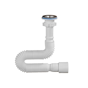 Сифон гофрированный 1 1/4" 40/50х470-1250 мм Orio А-3014