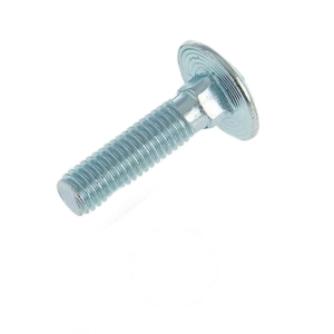 Болт мебельный М8х30 мм DIN 603 цинк (6 шт)