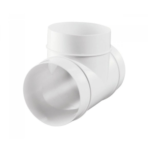 Тройник круглый пластик d 100 мм