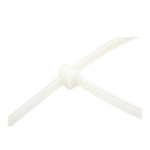 Стяжка кабельная (хомут) 3.6х250 мм (100 шт) белая REXANT