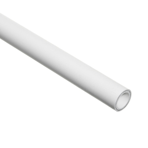 Труба PP-ALUX армированная алюминием PN 25, 25 мм (белая, 2 м) Valtec